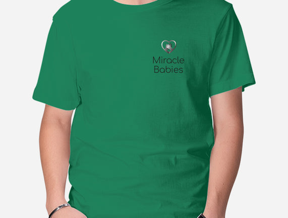 Miracle Babies Pocket Tee Black