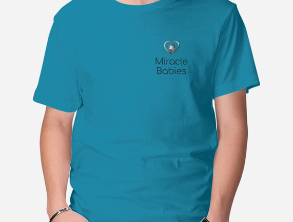 Miracle Babies Pocket Tee Black
