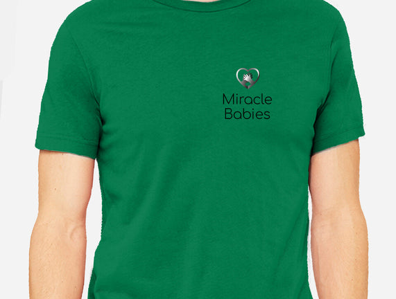 Miracle Babies Pocket Tee Black