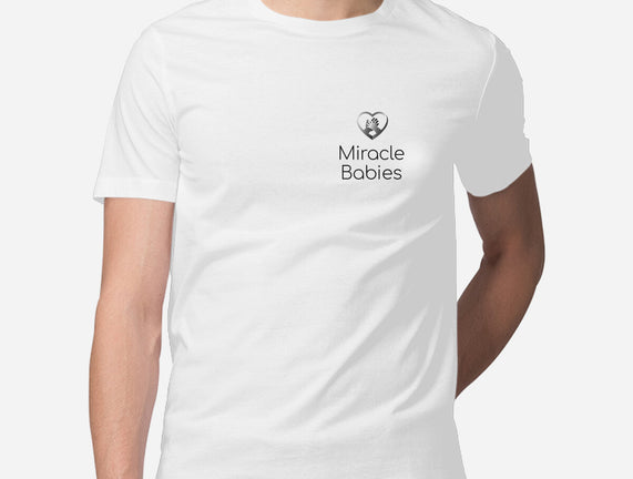 Miracle Babies Pocket Tee Black