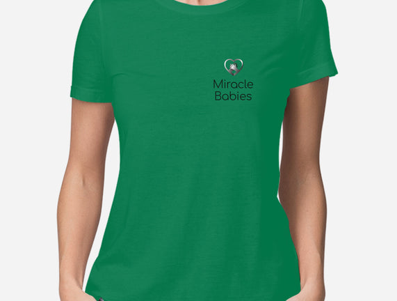 Miracle Babies Pocket Tee Black