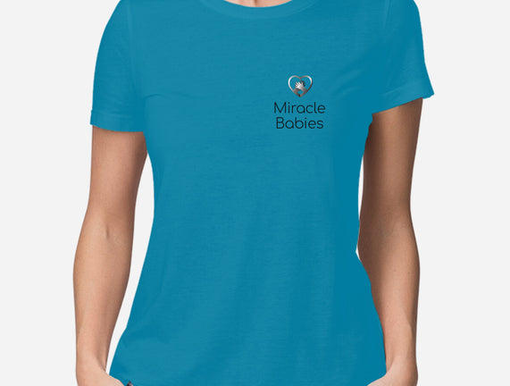 Miracle Babies Pocket Tee Black