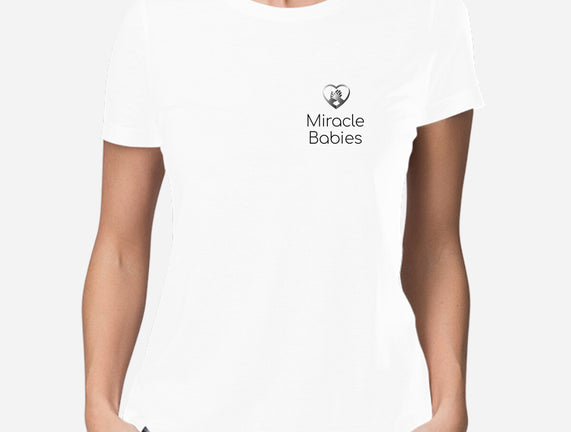 Miracle Babies Pocket Tee Black