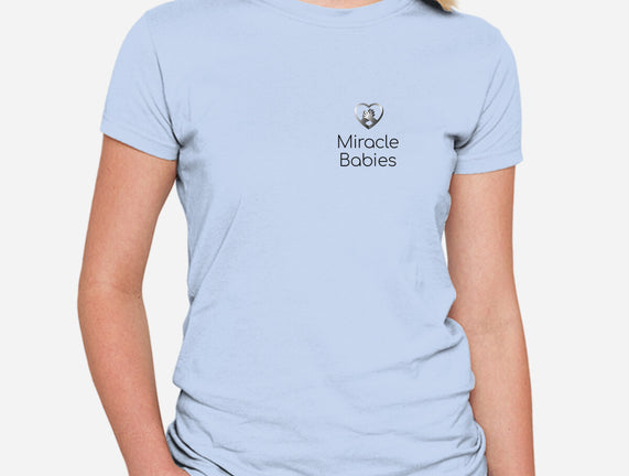 Miracle Babies Pocket Tee Black