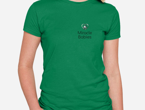 Miracle Babies Pocket Tee Black