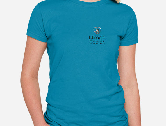 Miracle Babies Pocket Tee Black