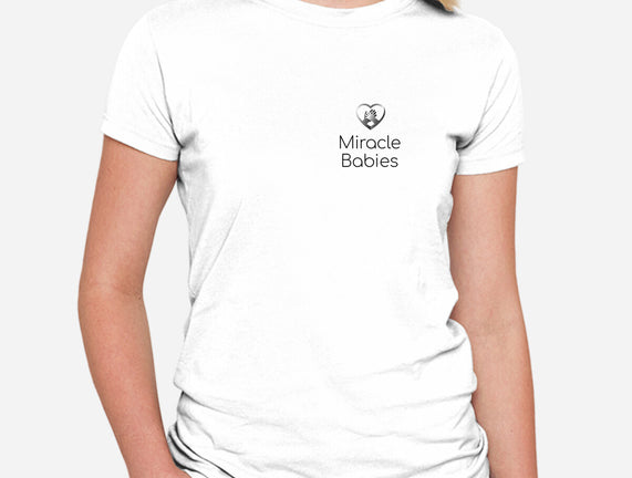 Miracle Babies Pocket Tee Black