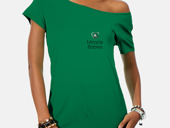 Miracle Babies Pocket Tee Black