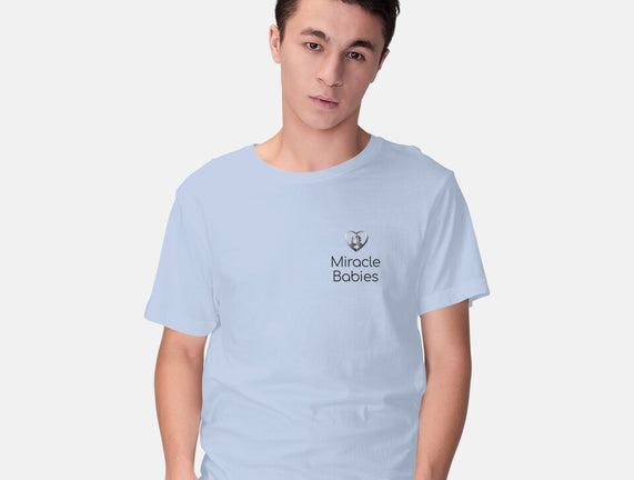 Miracle Babies Pocket Tee Black
