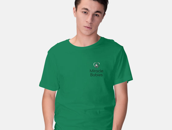 Miracle Babies Pocket Tee Black