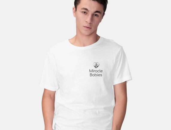 Miracle Babies Pocket Tee Black