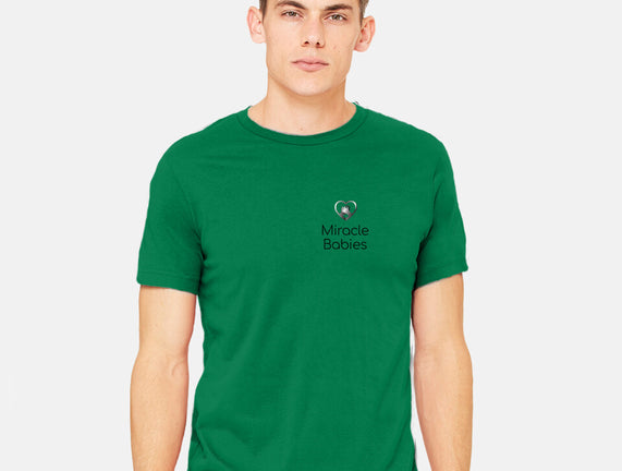 Miracle Babies Pocket Tee Black