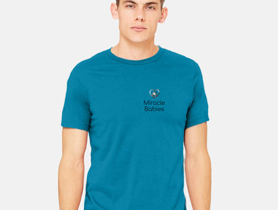 Miracle Babies Pocket Tee Black
