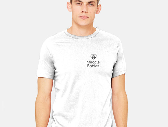 Miracle Babies Pocket Tee Black