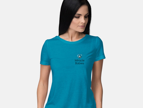 Miracle Babies Pocket Tee Black