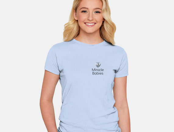Miracle Babies Pocket Tee Black