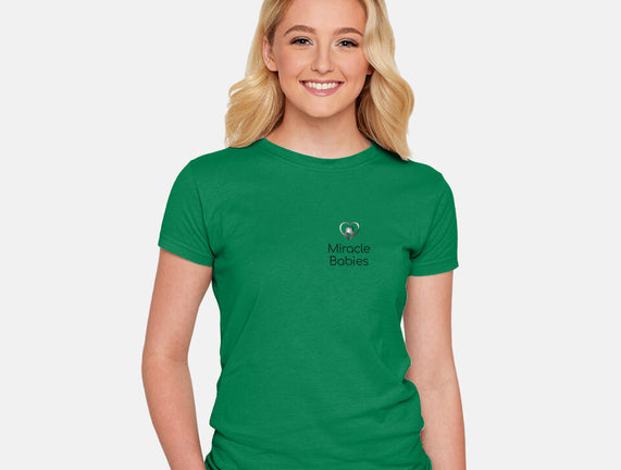 Miracle Babies Pocket Tee Black