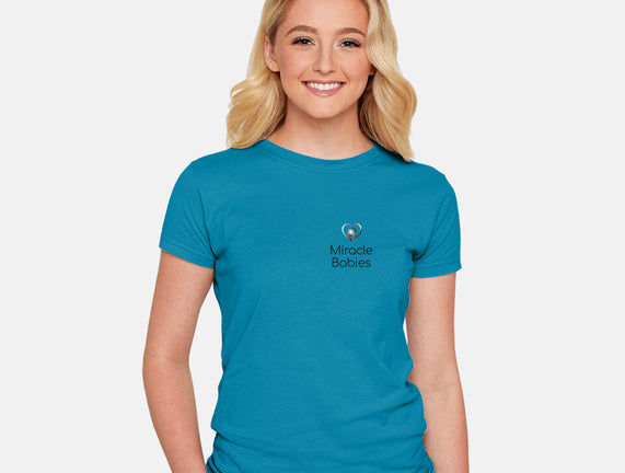 Miracle Babies Pocket Tee Black