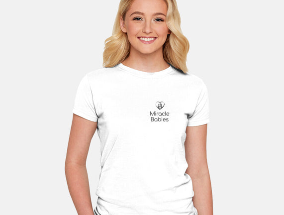 Miracle Babies Pocket Tee Black
