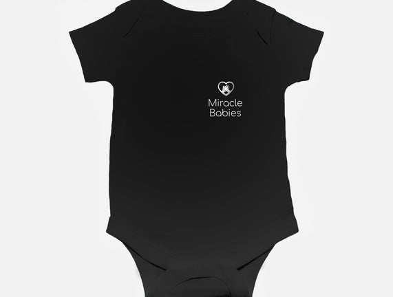 Miracle Babies Pocket Tee White