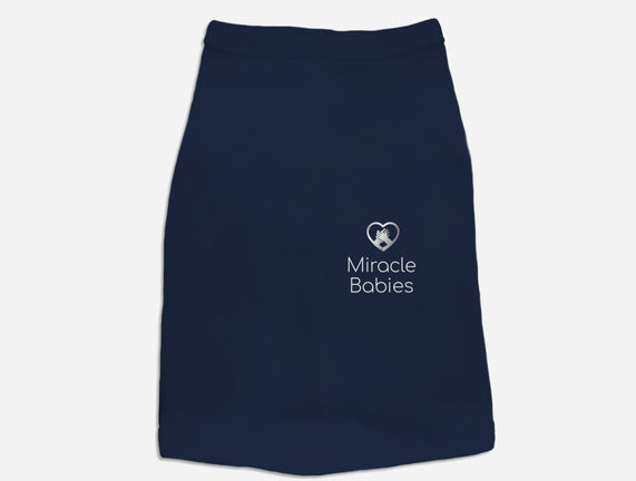 Miracle Babies Pocket Tee White
