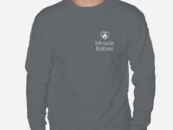 Miracle Babies Pocket Tee White