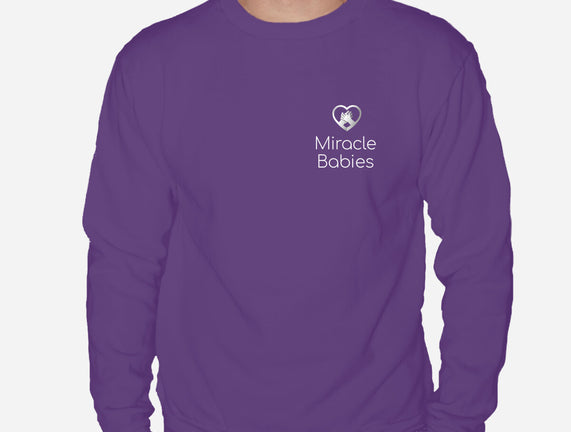 Miracle Babies Pocket Tee White