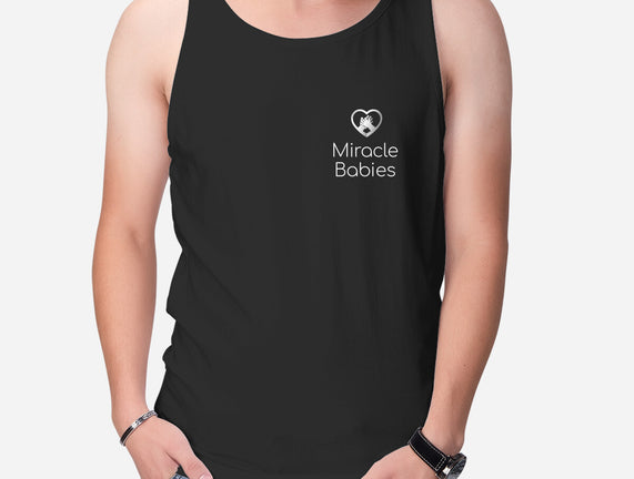 Miracle Babies Pocket Tee White