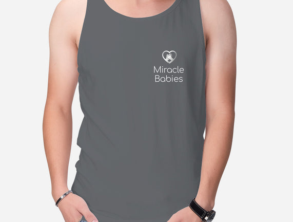 Miracle Babies Pocket Tee White