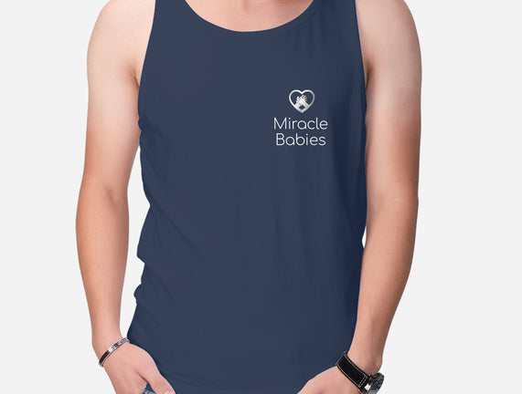 Miracle Babies Pocket Tee White