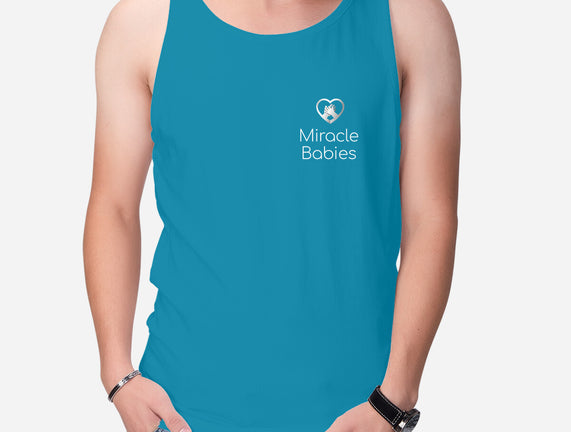 Miracle Babies Pocket Tee White