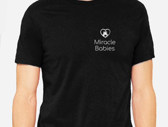 Miracle Babies Pocket Tee White