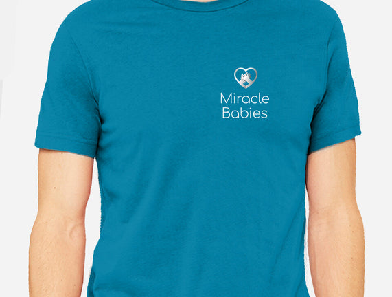 Miracle Babies Pocket Tee White