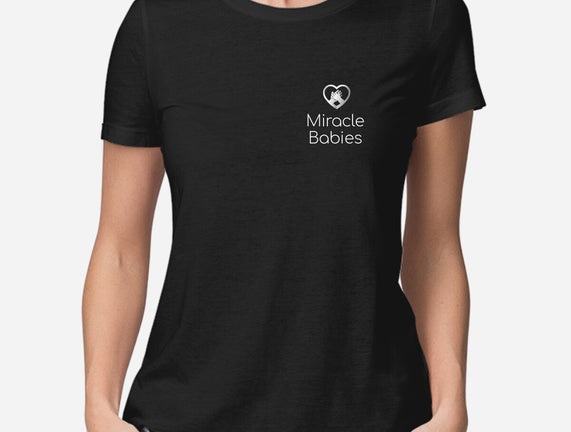 Miracle Babies Pocket Tee White