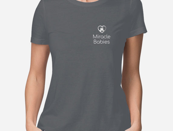 Miracle Babies Pocket Tee White