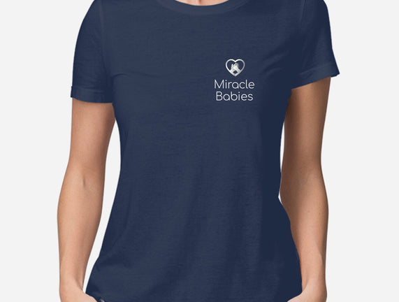 Miracle Babies Pocket Tee White