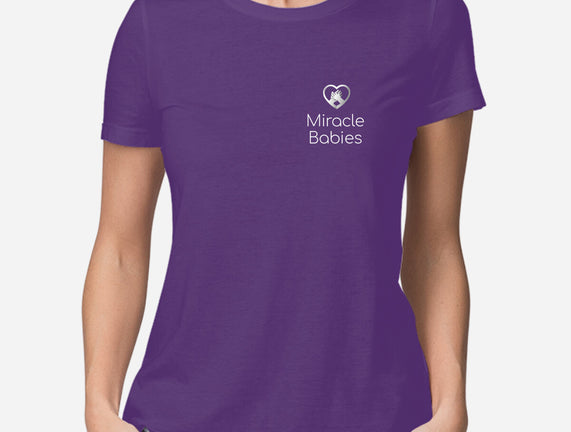 Miracle Babies Pocket Tee White