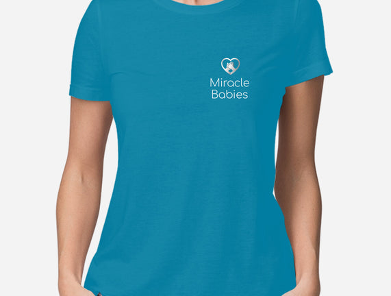 Miracle Babies Pocket Tee White