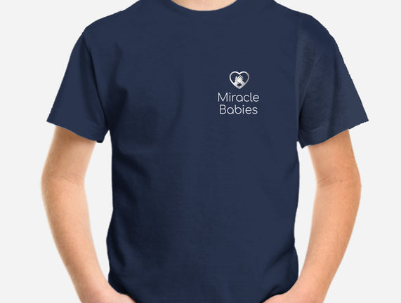Miracle Babies Pocket Tee White