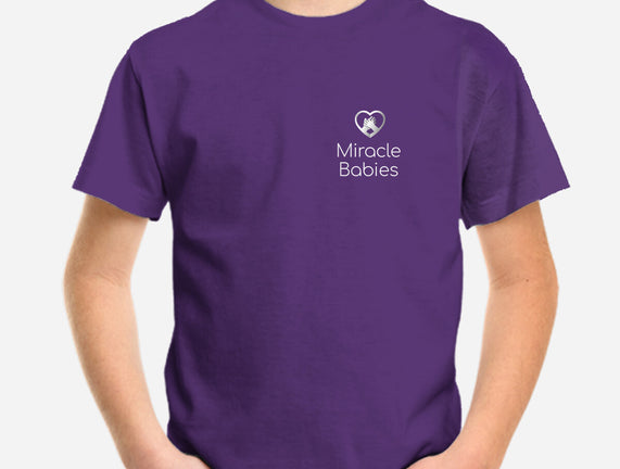 Miracle Babies Pocket Tee White