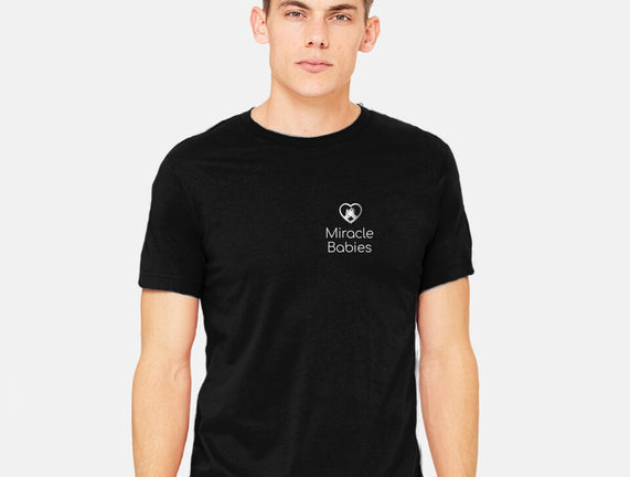 Miracle Babies Pocket Tee White