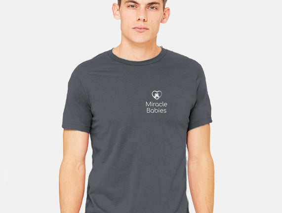 Miracle Babies Pocket Tee White
