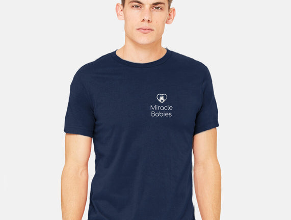Miracle Babies Pocket Tee White