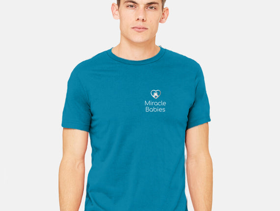 Miracle Babies Pocket Tee White