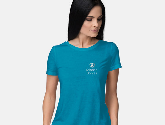 Miracle Babies Pocket Tee White
