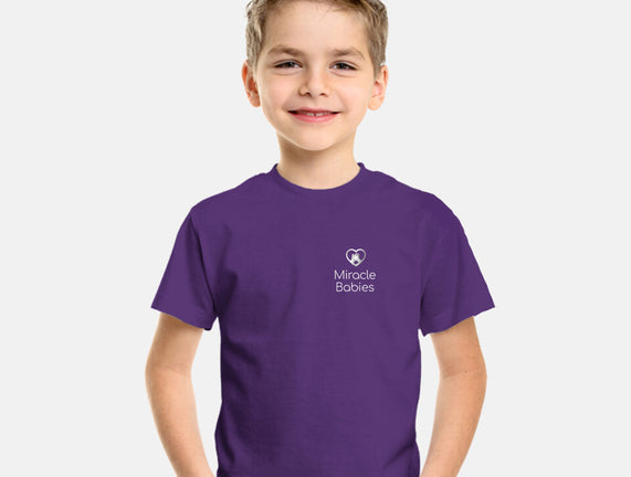 Miracle Babies Pocket Tee White