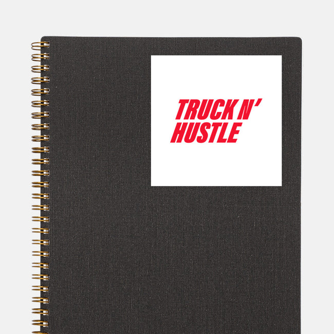 TNH Red-None-Glossy-Sticker-truck-n-hustle