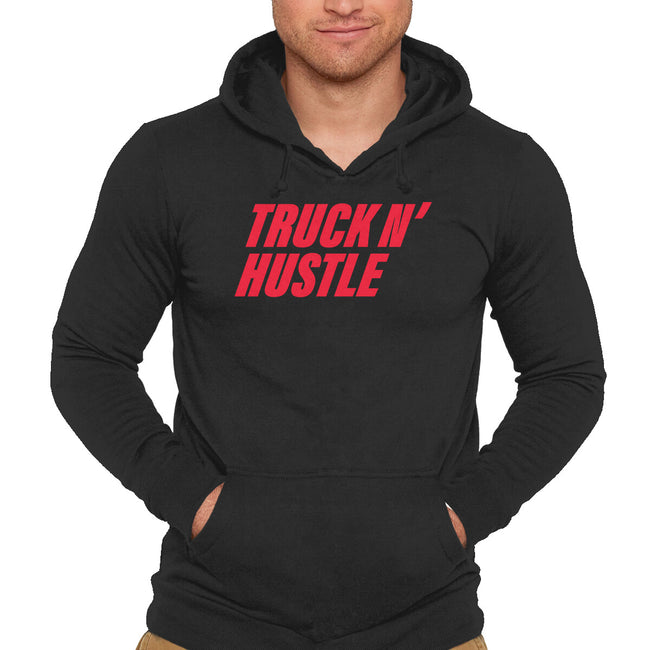 TNH Red-Unisex-Pullover-Sweatshirt-truck-n-hustle