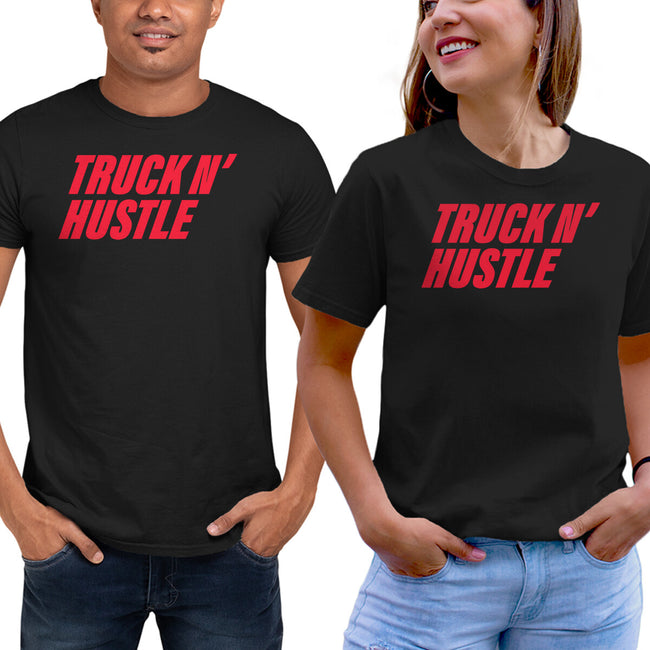 TNH Red-Unisex-Basic-Tee-truck-n-hustle