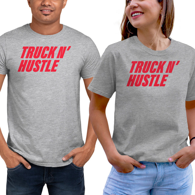 TNH Red-Unisex-Basic-Tee-truck-n-hustle